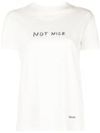 Miu Miu Graphic Print T-shirt - White