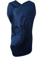 Issey Miyake Long Pleated Spiral Tank, Women's, Size: 2, Blue, Triacetate/polyester/polyurethane