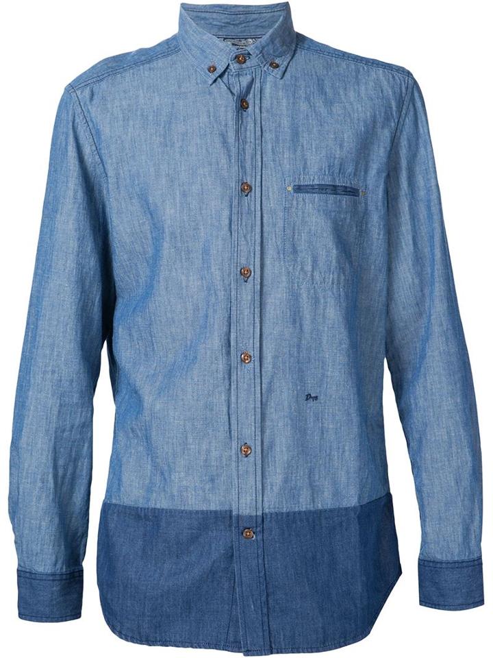 Diesel Contrasted Hem Shirt