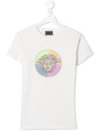 Young Versace Medusa Head T-shirt - White