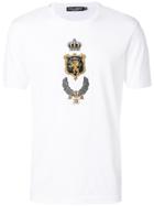 Dolce & Gabbana Patch Appliqué T-shirt - White