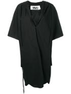 Mm6 Maison Margiela Oversized Dress - Black