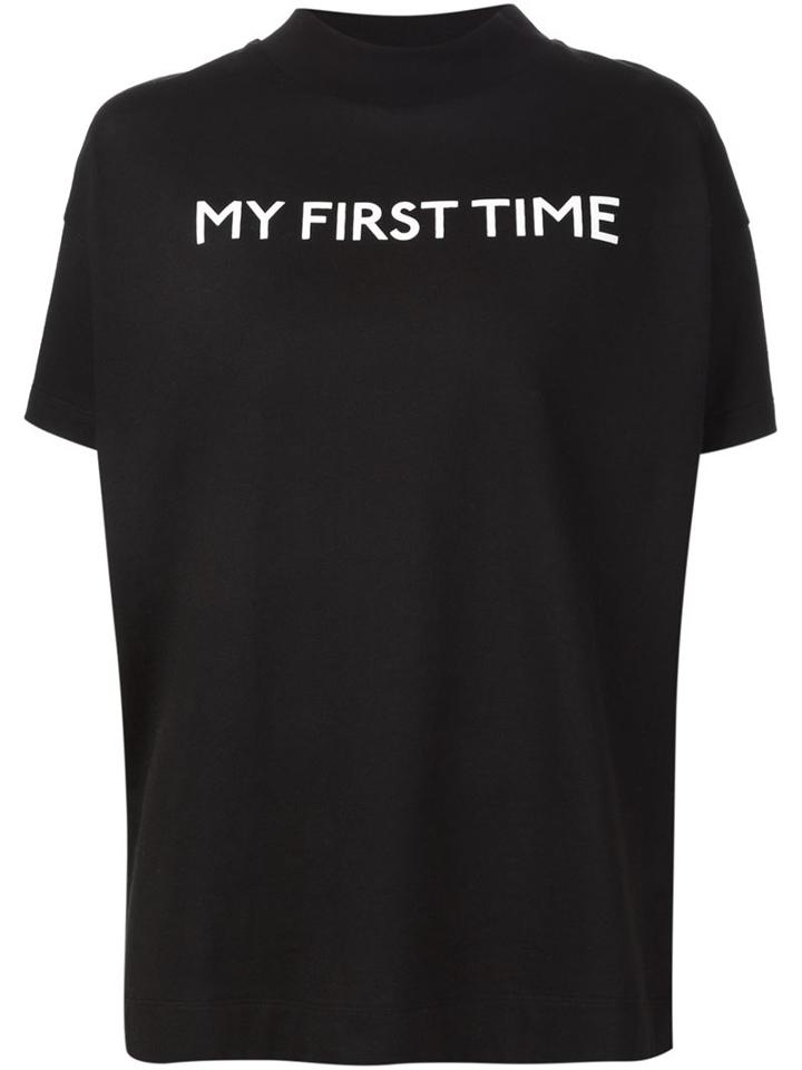 Alyx 'my First Time' Turtle Neck T-shirt
