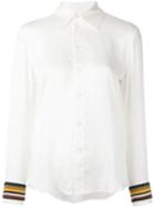 Wales Bonner - Caribe Shirt - Women - Silk/cotton/spandex/elastane - S, White, Silk/cotton/spandex/elastane