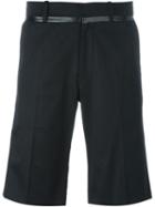 Chalayan Bermuda Shorts, Men's, Size: 48, Black, Cotton