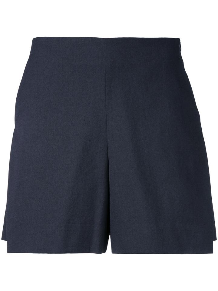 Demoo Parkchoonmoo Oxford Shorts, Women's, Size: 36, Black, Cotton/linen/flax/polyester