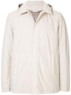 Herno Detachable Hood Sports Jacket - White