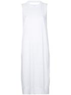 Astraet - Crew Neck Knit Dress - Women - Hemp - One Size, White, Hemp