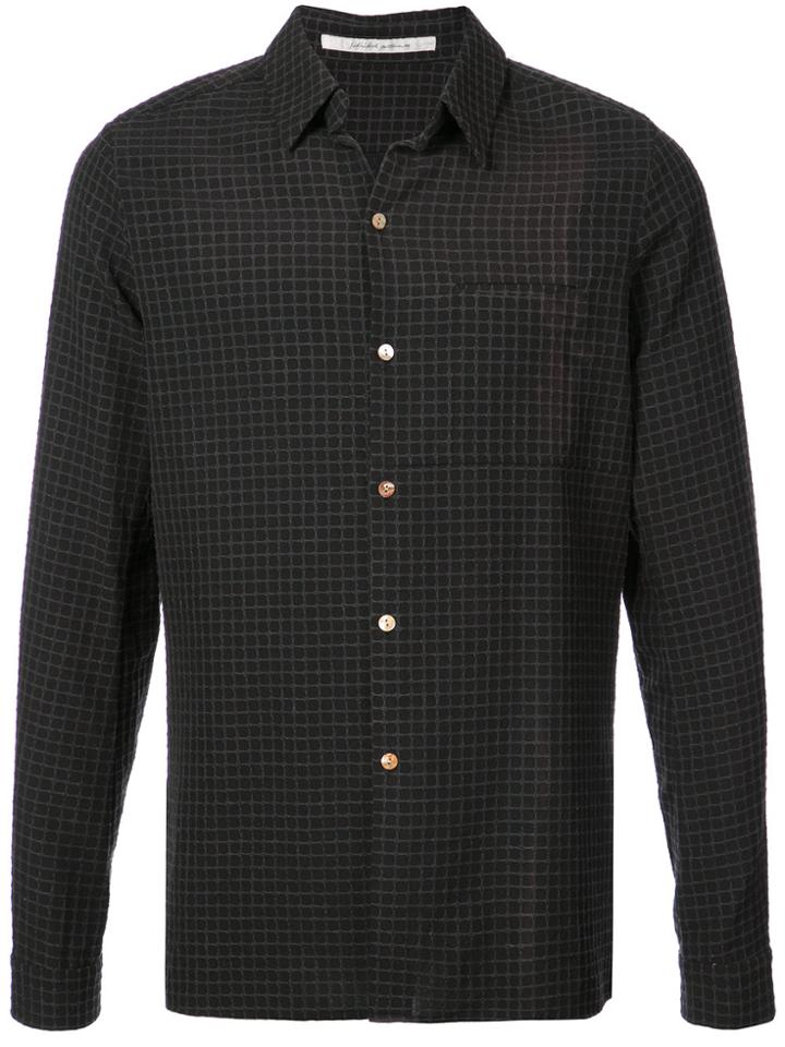 Individual Sentiments Checked Shirt - Blue