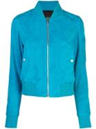 Lth Jkt Min Bomber Jacket - Blue
