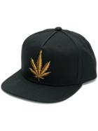 Palm Angels Leaf Cap - Black