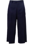 Cityshop 'tropical Gaucho' Wide Leg Pleated Cropped Trousers