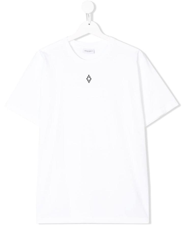 Marcelo Burlon County Of Milan Kids Cross Logo T-shirt - White