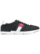 Tommy Hilfiger Side Stripes Lace-up Sneakers - Blue
