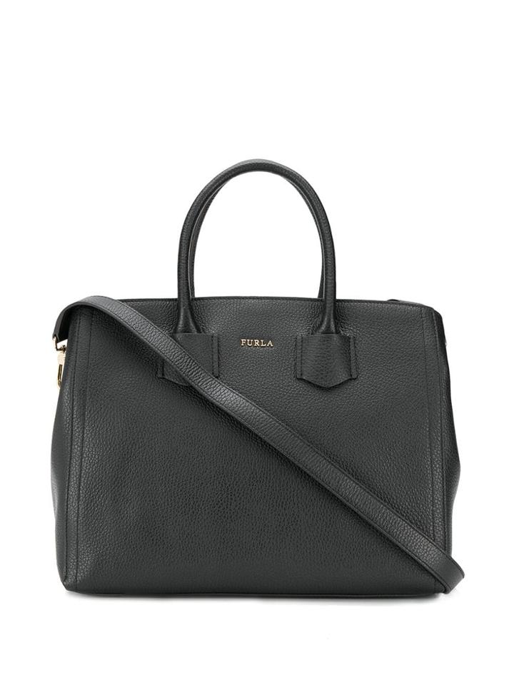 Furla Classic Logo Tote - Black