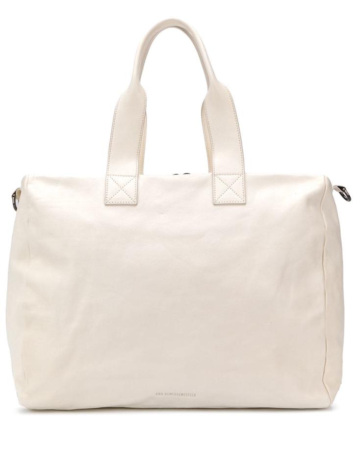 Ann Demeulemeester Tote Bag - White