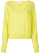 A Shirt Thing V-neck Sweater - Yellow
