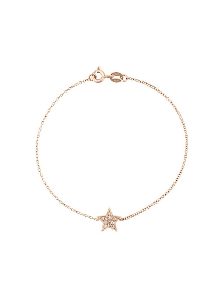Dana Rebecca 14kt Rose Gold Julianne Himiko Diamond Star Bracelet