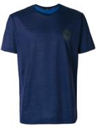 Billionaire Round Neck Shortsleeved T-shirt With Embossed Patch Detail