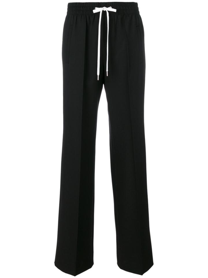 Miu Miu Flared Design Trousers - Black