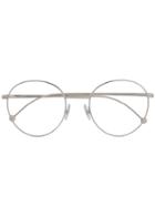 Fendi Eyewear Oversized Glasses - Silver