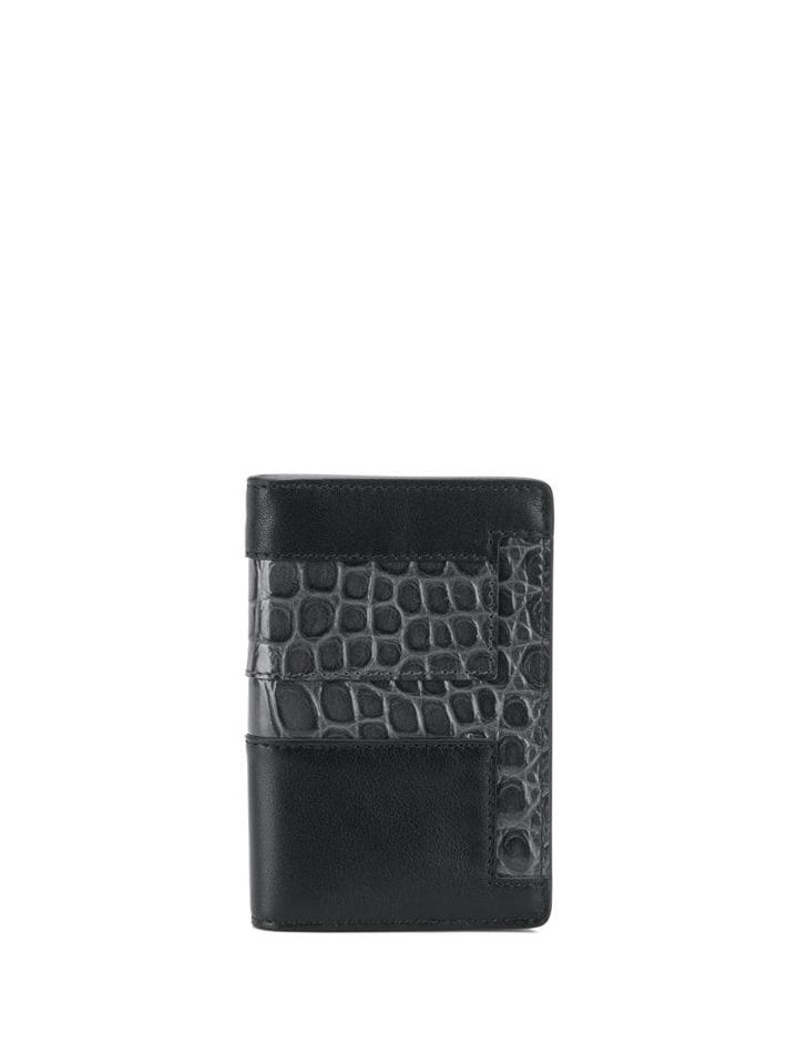 Tod's Tripla T Card Holder - Grey