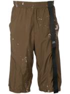 Oakley By Samuel Ross Knee-high Cargo Shorts - Brown