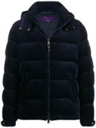 Ralph Lauren Purple Label Textured Padded Jacket - Blue
