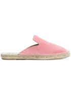 Manebi Mule Style Espadrilles - Pink & Purple