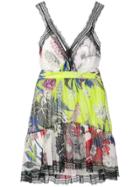 Just Cavalli Floral Print Dre - Multicolour
