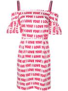 Blugirl Off The Shoulder Printed Dress - Red