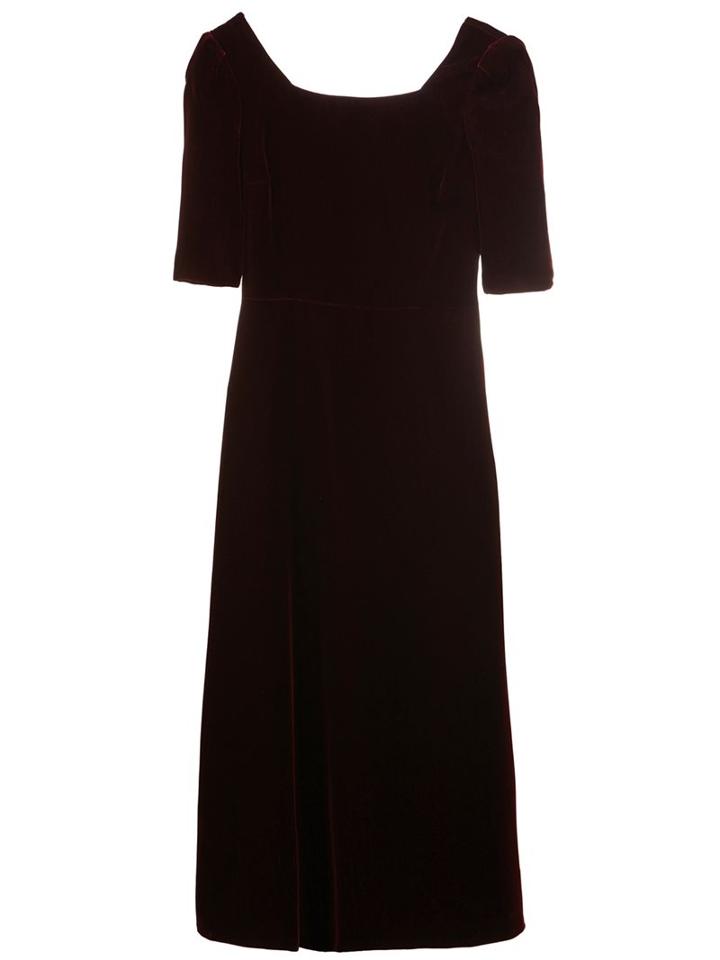 Saint Laurent Square Neck Mini Dress
