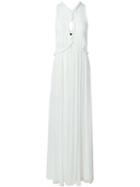 Jay Ahr Rope Detail Evening Dress, Women's, Size: 40, Silk/nylon