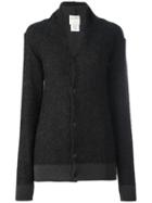 Stephan Schneider Shawl Lapel Cardigan, Women's, Size: Medium, Black, Wool/mohair/nylon