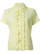 Vanessa Bruno Athé Ruffled Placket Shirt