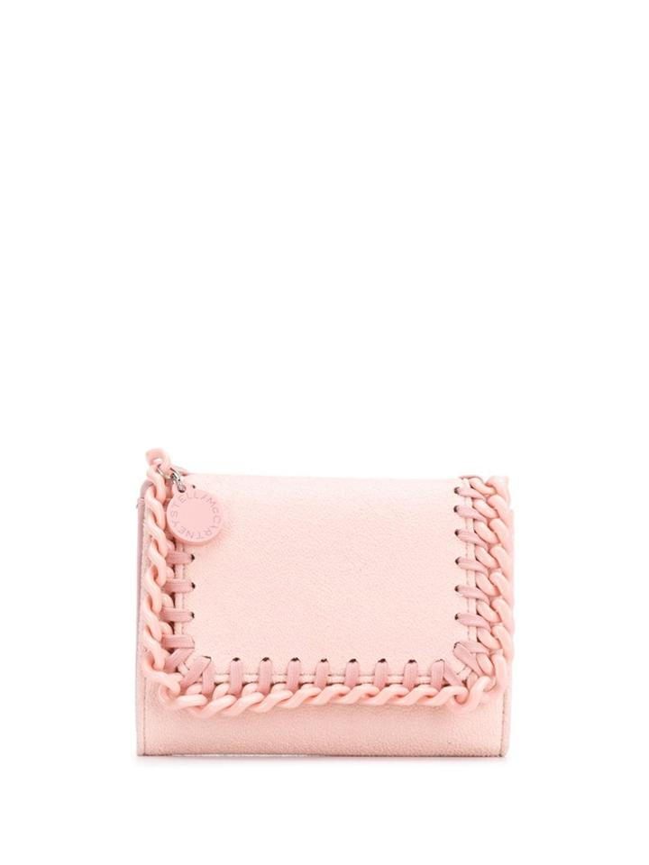 Stella Mccartney Falabella Small Flap Wallet - Pink