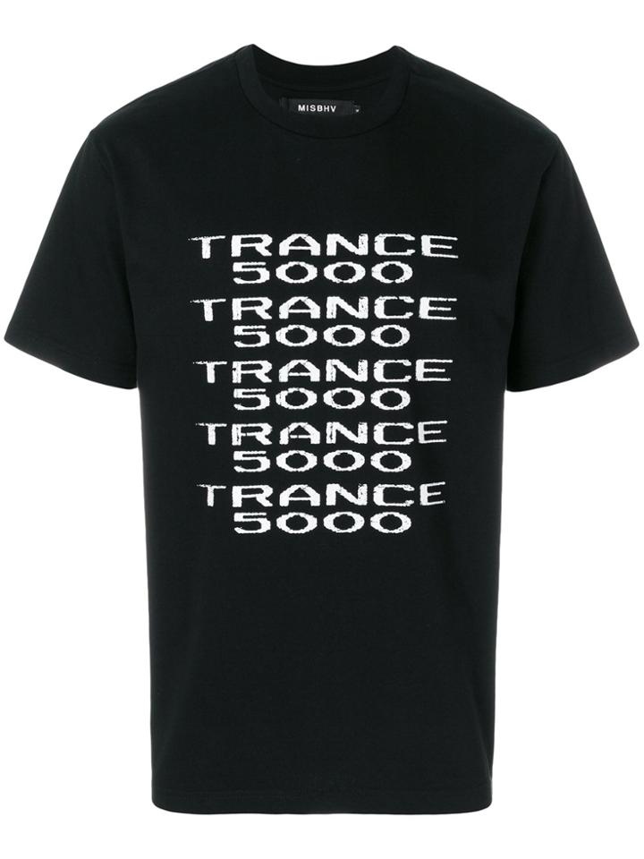 Misbhv Trance 5000 T-shirt - Black