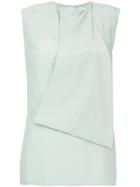 Lanvin Handkerchief Neck Blouse - Green