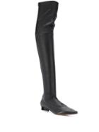 Clergerie Karma Knee Length Boots - Black