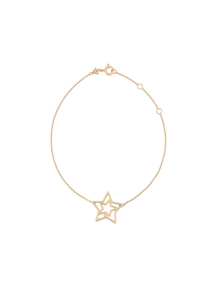 Aliita 9kt Yellow Gold Diamond Estrella Brillante Bracelet - J1000