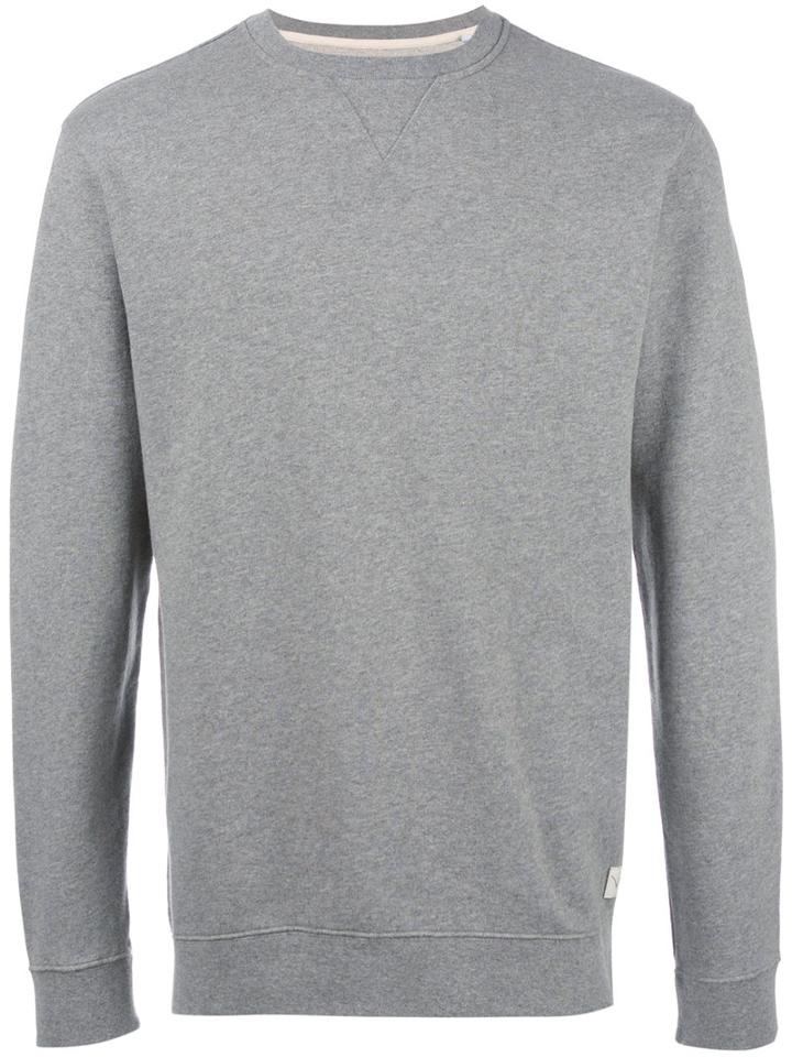 Edwin Classic Crew Neck Sweatshirt, Men's, Size: Small, Grey, Cotton
