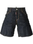 Dsquared2 Denim Shorts, Men's, Size: 50, Blue, Cotton