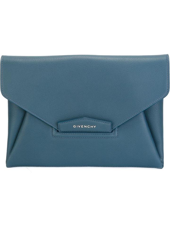 Givenchy 'antigona' Clutch, Women's, Blue