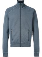 Dsquared2 Zip-up Long Sleeved Fleece, Men's, Size: Xxl, Blue, Cotton