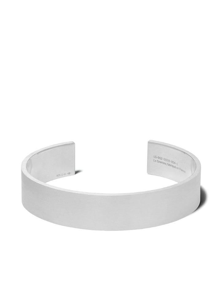 Le Gramme 41 Grams Ribbon Bracelet - Silver