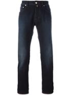 Jacob Cohen - Slim Fit Comfort Jeans - Men - Cotton/spandex/elastane - 35, Blue, Cotton/spandex/elastane