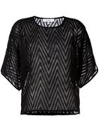 Iro Chevron Effect Blouse