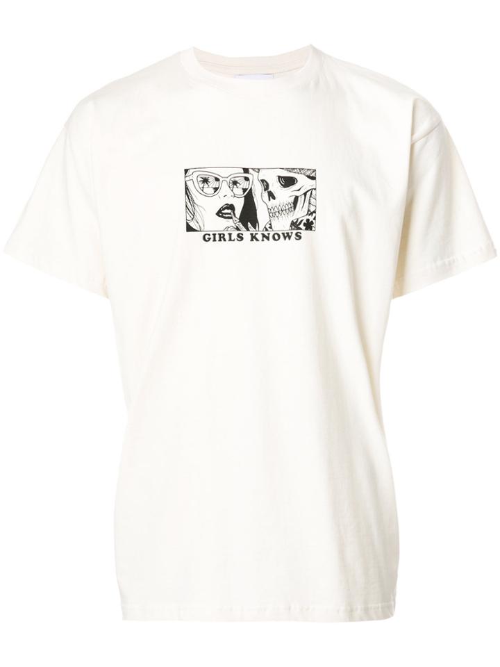 The Silted Company Girls Knows T-shirt - Nude & Neutrals