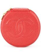 Chanel Vintage Jewellery Case Pouch - Red