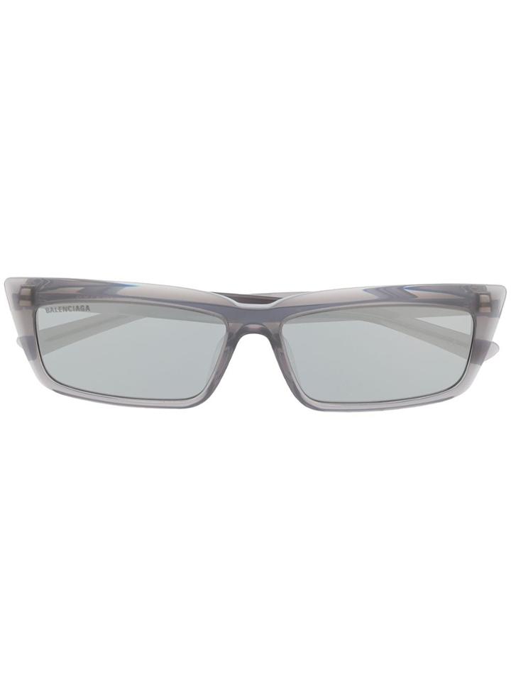 Balenciaga Eyewear Rectangular Sunglasses - Grey
